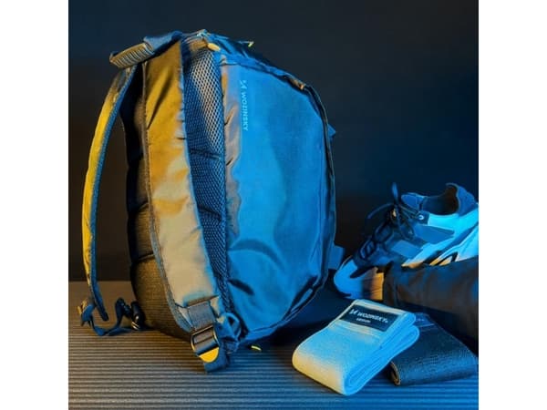"Wozinsky Travel Sports Bag, Backpack Hand Bagage Bag, 40x20x25 cm för flygplan Svart (WSB-B01)