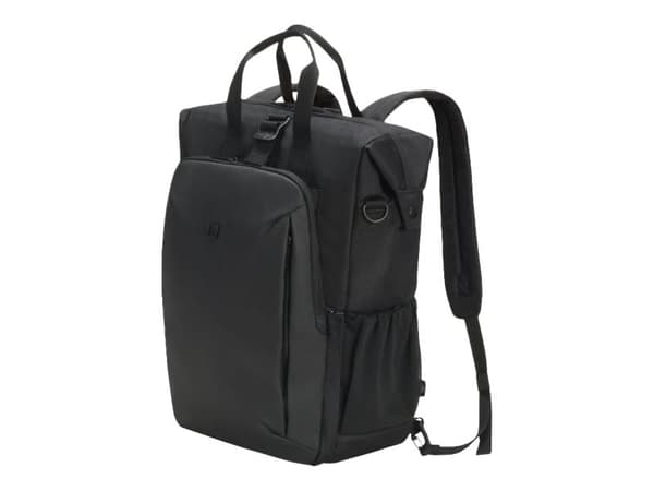 DICOTA Backpack Eco Dual GO - Notebookryggsekk - inntil 15" - svart - for Microsoft Surface Laptop, Laptop Go, Laptop SE, Laptop Studio, Pro, Pro X