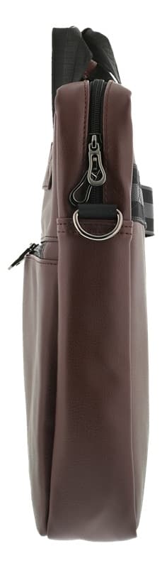 DELTACO notebook bag, for 15.6" laptops, 6 pockets, brown