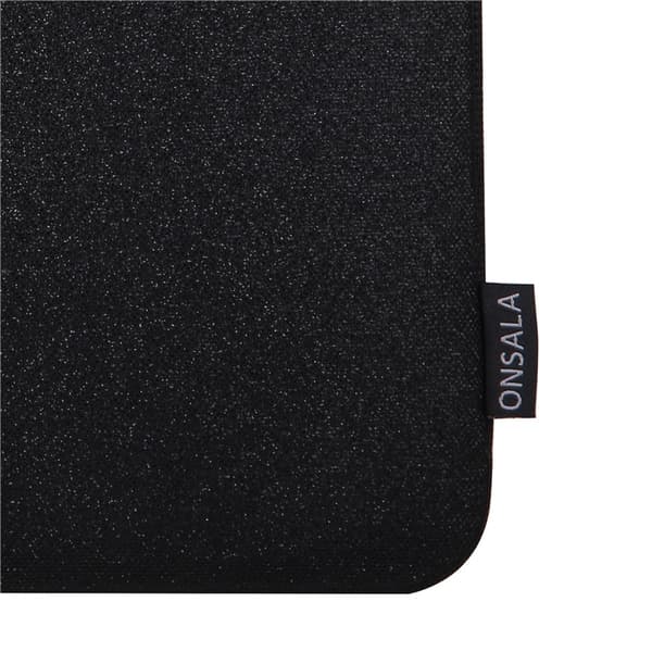Onsala Computer Sleeve Glitter 13/14" Sort