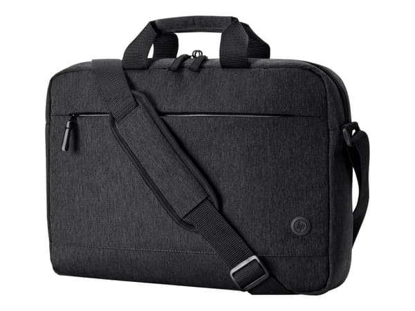 HP 1X645AA väskor bärbara datorer 39,6 cm (15.6") Portfölj Svart