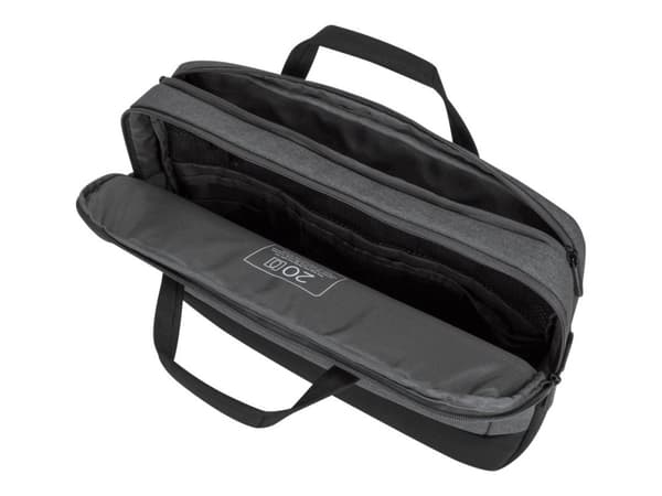 Targus CypressEco väskor bärbara datorer 39,6 cm (15.6") Portfölj Svart, Grå