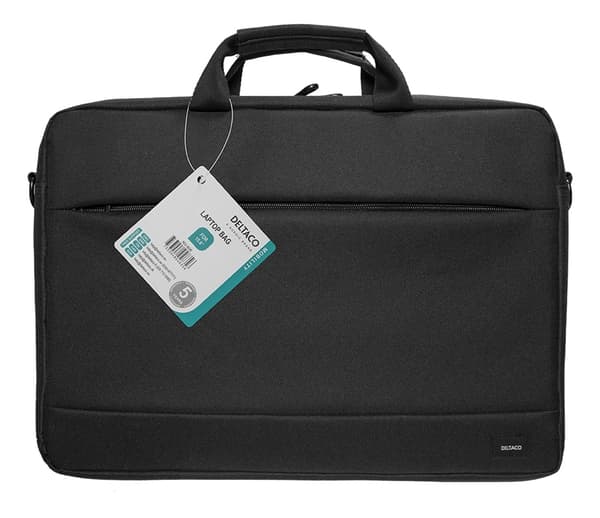 DELTACO Laptop-veske, for bærbare datamaskiner opp til 15,6", svart