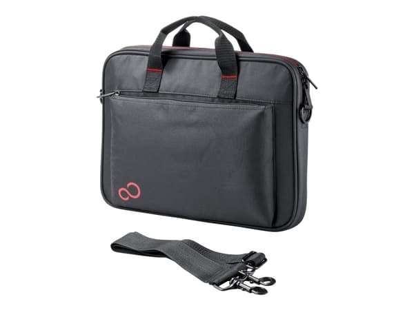 Fujitsu Top Case 14 - Notebook-väska - 14" - svart - för LIFEBOOK U7310 (14 tum), U7410 (14 tum), U9310 (14 tum), U9310x (14 tum)