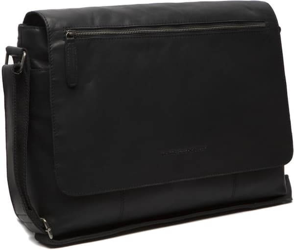 Chesterfield Brand Toledo skulderveske for 15,4" bærbar PC, svart
