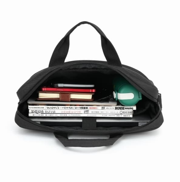 Celly MESSENGERBAG - Notebookbæreveske - with trolley strap - 15.6" - svart