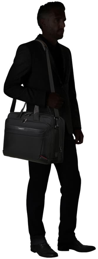 Samsonite Pro-DLX 6 - Notebookbæreveske - 17.3" - svart