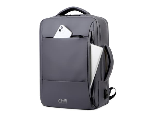 Chill Voyage - Notebookryggsekk - 17" - grå
