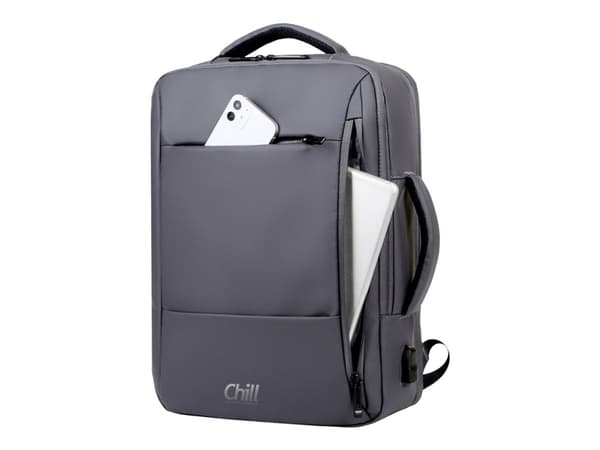 Chill Voyage - Notebookryggsekk - 17" - grå