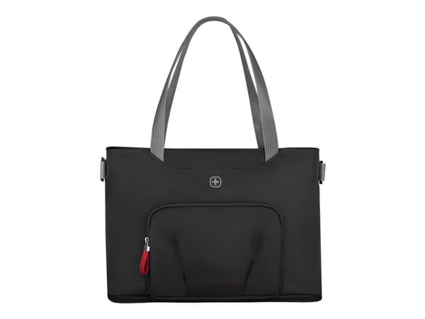 Wenger Motion Deluxe Tote - Notebookbæreveske - with tablet pocket - 15.6" - chicsvart