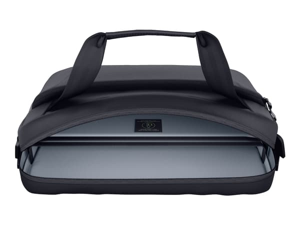 Dell EcoLoop Pro Slim Briefcase 15 - Notebook-väska - upp till 15,6" - svart - 3 Years Basic Hardware Warranty