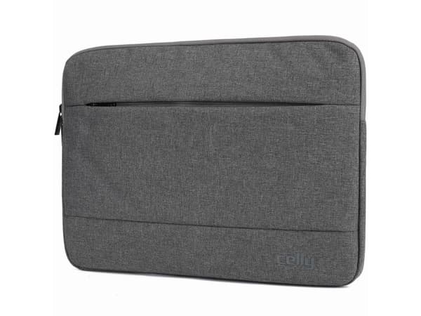 Celly NOMADSLEEVE15 - Fodral för bärbar dator - upp till 16" - grå