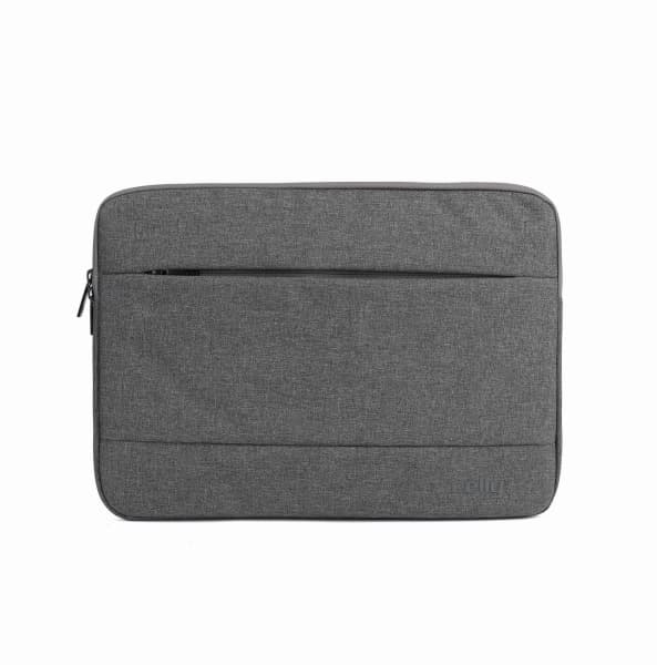 Celly NOMADSLEEVE15 - Fodral för bärbar dator - upp till 16" - grå