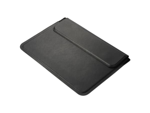 Renkforce Bærbar computer-sleeve Passer til maksimalt: 34,5 cm (13,6) Sort Integreret laptop-stand