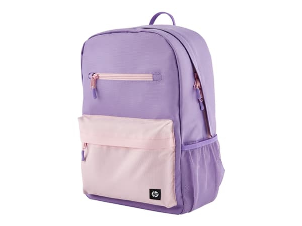 HP Campus -reppu, laventeli, Tyttö, 39,6 cm (15.6"), Notebook-lokero, Polyesteri, Solumuovi
