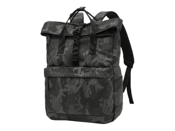 Celly VENTUREPACK - Notebookryggsekk - with roll-top closure and snap buckle - 16" - camo