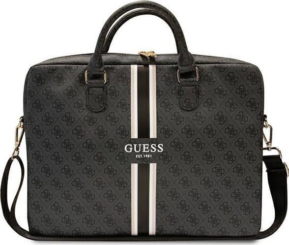 Guess Notebook Bag 16" 4G Tryckt Svart (GUE002720)
