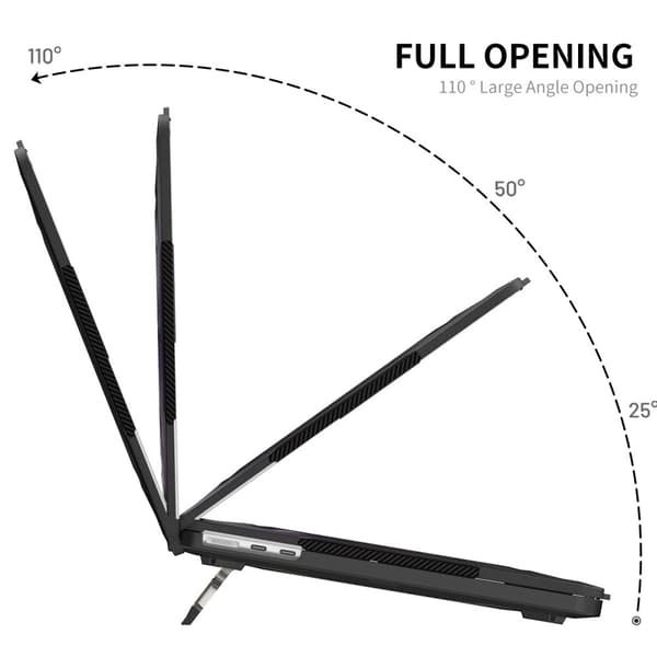Skal Fodral Enkay Hat Prince For MacBook Air 13 Tum A2681 (2022)