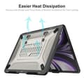 Miniatyrbild 7 av 11: Skal Fodral Enkay Hat Prince For MacBook Air 13 Tum A2681 (2022)
