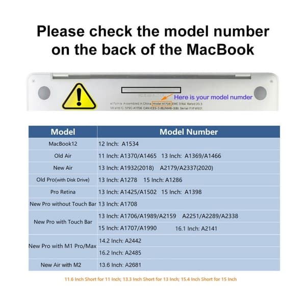 Skal Fodral Enkay Hat Prince For MacBook Air 13 Tum A2681 (2022)
