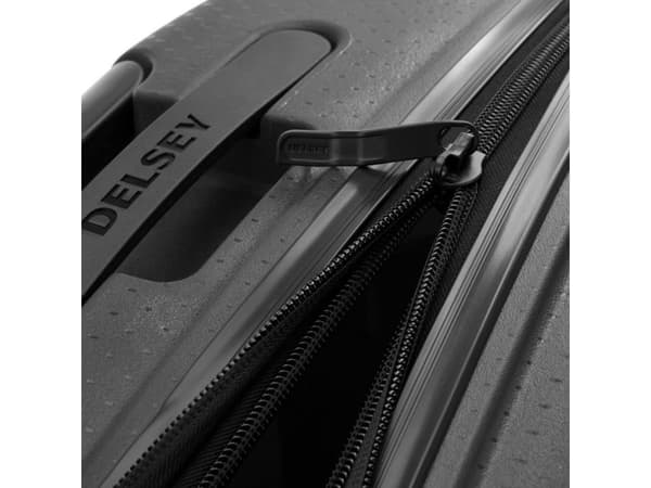 DELSEY TRAVEL KASE BELMONT PLUS 71CM 4 DOBBELHJUL TROLLE KASE Svart