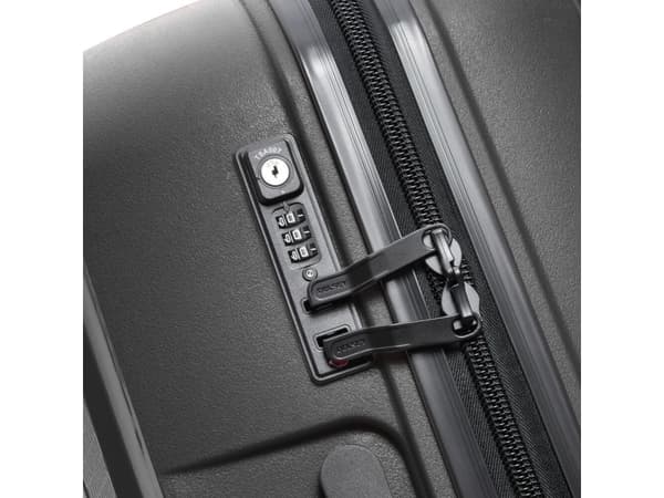 DELSEY TRAVEL KASE BELMONT PLUS 71CM 4 DOBBELHJUL TROLLE KASE Svart