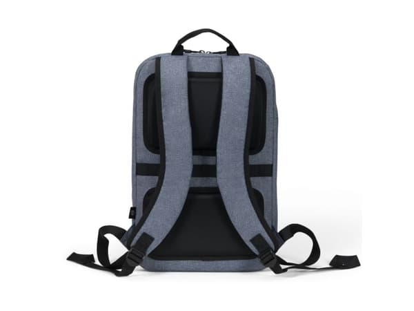 DICOTA Slim Eco MOTION - Ryggsäck för bärbar dator - 13" - 14.1" - blue denim