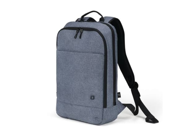 DICOTA Slim Eco MOTION - Ryggsäck för bärbar dator - 13" - 14.1" - blue denim