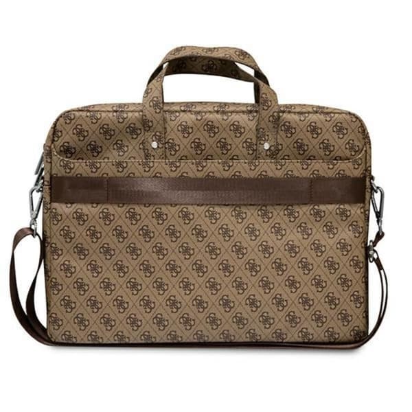 Guess Datorfodral 16" Triangle Logo - Brun