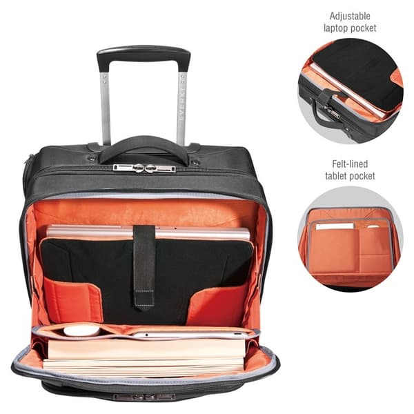 everki Journey (EKB440) Laptop vagn med inställbar fack för maskiner från 11 tum till 16 tum
