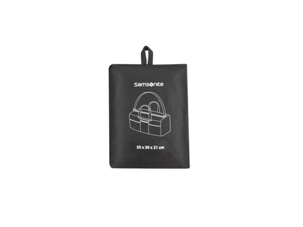 Samsonite Travel Accessories Duffle Bag Foldable, Sort, Hankjønn, Monokromatisk, Glidelås, 550 mm, 210 mm