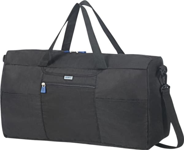 Samsonite Travel Accessories Duffle Bag Foldable, Sort, Hankjønn, Monokromatisk, Glidelås, 550 mm, 210 mm