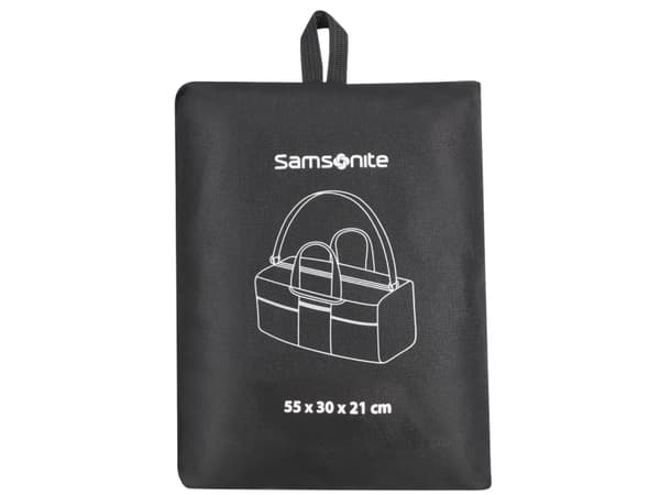 Samsonite Travel Accessories Duffle Bag Foldable, Sort, Hankjønn, Monokromatisk, Glidelås, 550 mm, 210 mm