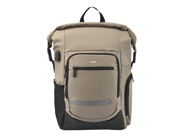 Hama Terra - Notebookryggsekk - 15.6" - nature beige