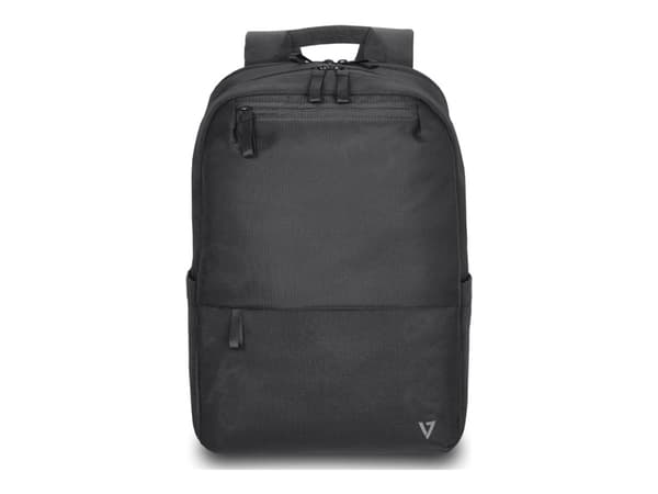 V7 CBP16-ECO2 - Kannettavan tietokoneen reppu - ympäristöystävällinen - 15.6" - musta