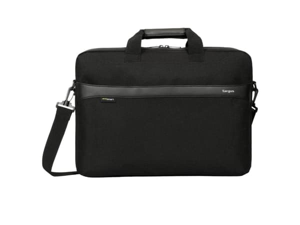 Targus GeoLite EcoSmart Slim Brief - Notebook-väska - 17.3" - svart