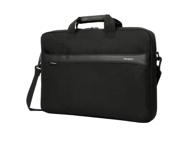 Targus GeoLite EcoSmart Slim Brief - Notebook-väska - 17.3" - svart