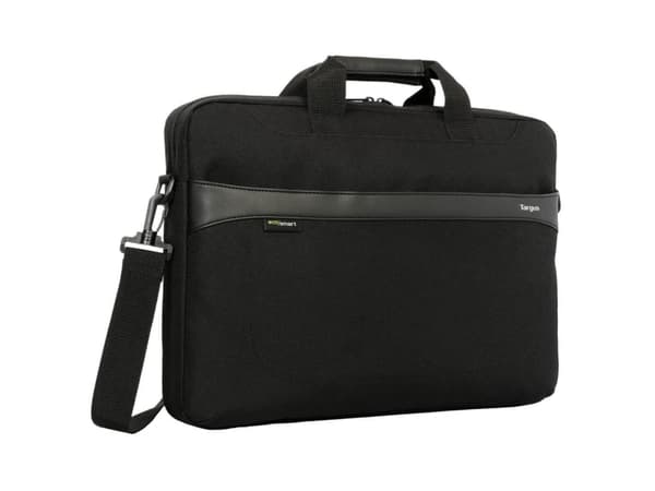 Targus GeoLite EcoSmart Slim Brief - Notebookbæreveske - 13" - 14" - svart