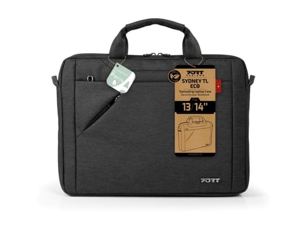 PORT SYDNEY TL - Notebook-väska - eco - 13" - 14" - svart