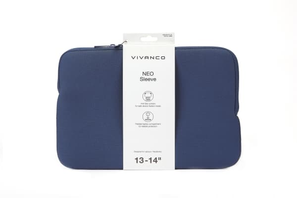 Vivanco Bærbar computer-sleeve NBS-NEO1314_BL Passer til maksimalt: 35,6 cm (14) Blå
