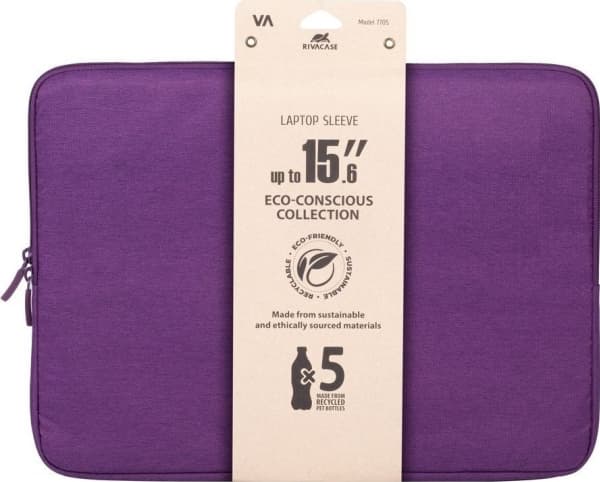 Rivacase Suzuka 7705, Sleeve til laptop, 39,6 cm (15.6"), 170 g