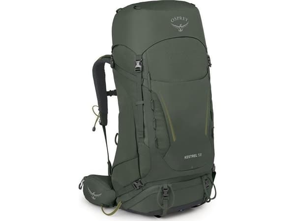 OSPREY Kestrel 58 khaki vandringsryggsäck L/XL