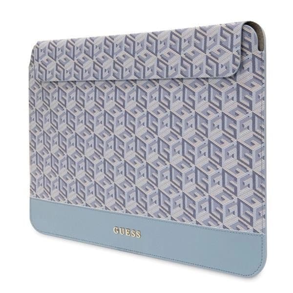 Guess Datorfodral 14'' GCube Stripes - Blå