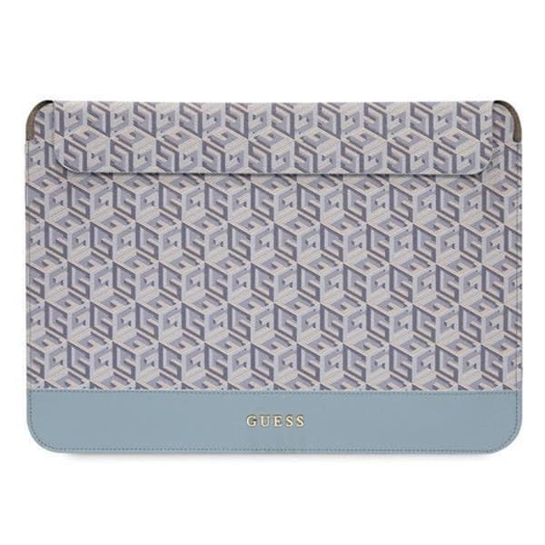 Guess Datorfodral 14'' GCube Stripes - Blå