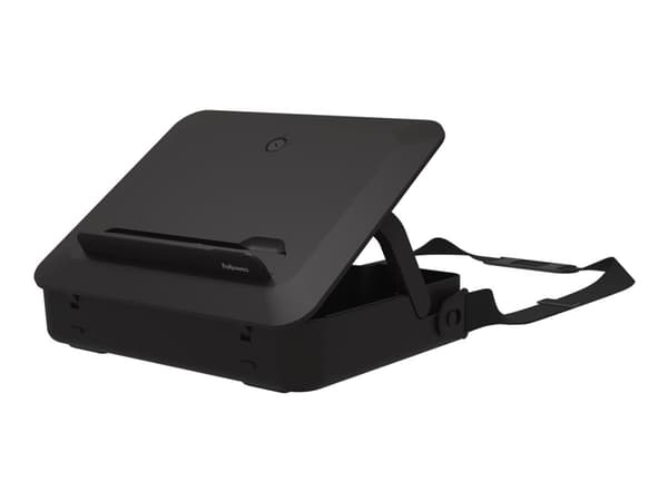 Fellowes Breyta - Notebook-väska - built-in notebook riser - 14" - svart