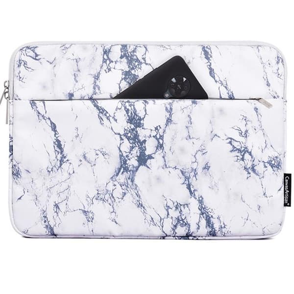 CANVASARTISAN Datorfodral 15" Marble H32-11 - Vit