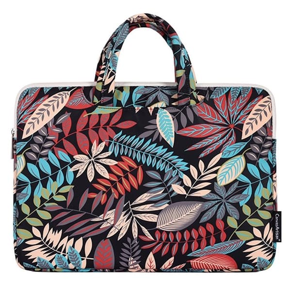 CANVASARTISAN Datorfodral 15" H30-B01 Big Leaves - Svart