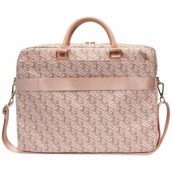 Guess Datorfodral 16'' GCube Stripes - Rosa