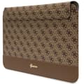 Miniatyrbild 1 av 4: Guess Datorfodral 14" Stripe Metall Logo - Brun