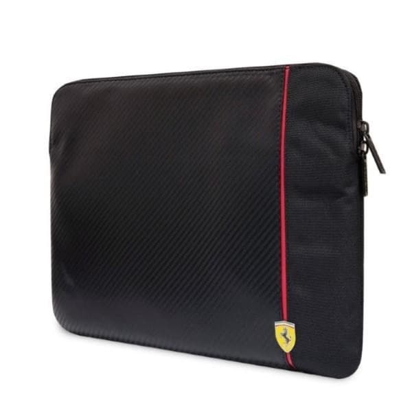 Ferrari Datorfodral 14" Carbon & Smooth - Svart